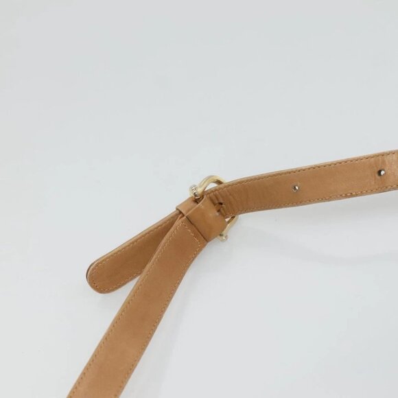 CELINE Macadam Canvas Shoulder Bag PVC Beige Gold - Picture 9 of 16